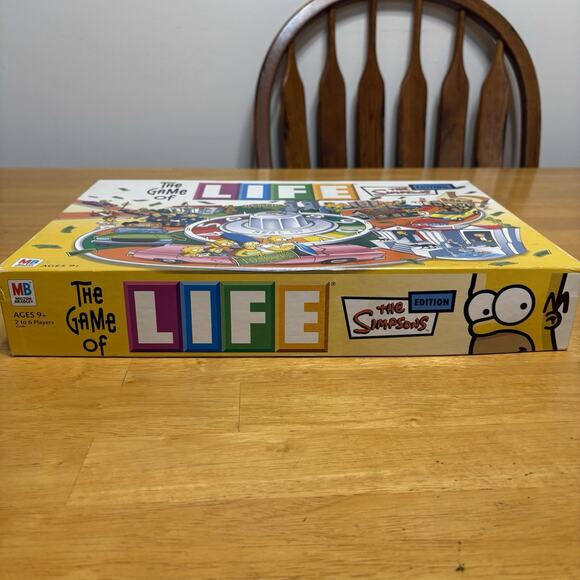 Hasbro Milton Bradley Board Game The Game‎ of Life Simpsons Ed Complete 2004 - Picture 13 of 16